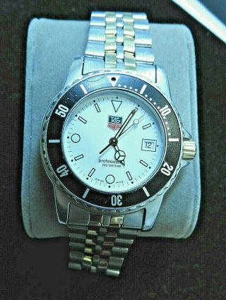 Tag Heuer Wd1222.  N43666 Professional 2 - Tone Watch Mens