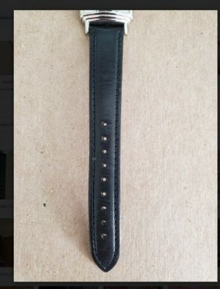 Felix the Cat Fossil Limited Edition Quartz Watch Black Leather rare square case 3
