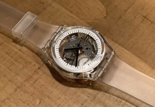 Swatch Jelly Fish 1998 Gent 34mm ‘clearly Fun’