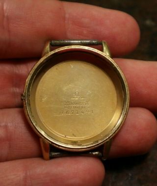 Vintage Omega Watch Co.  14k Gold Filled Wadsworth Case 1940s Early
