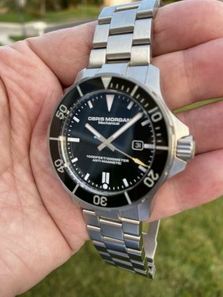 Obris Morgan Infinity 300m Diver Watch - Swiss Eta 2824 - Sapphire Glass And Bezel
