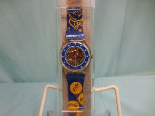 Watch,  Wristwatch,  Swatch,  1993 Yoo Hoo,  Case Never Opened
