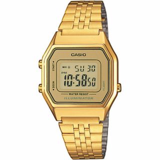 Casio Uhr La680wega - 9er Damen Armbanduhr Gold - Farben Uhr Watch