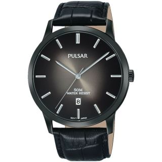 Pulsar Gents Leather Strap Watch Ps9535x1 Pnp