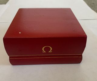 1960s Gents Omega Red Box Ref 5501 Missing Cushion