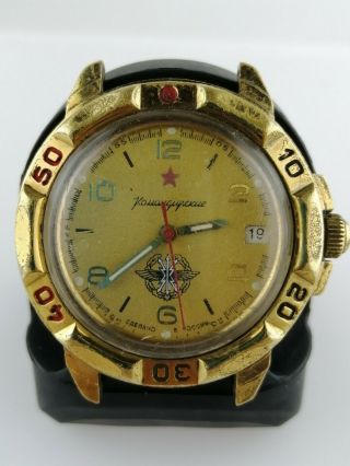Antique Wristwatch Vostok Wostok.  Commander.  Russia