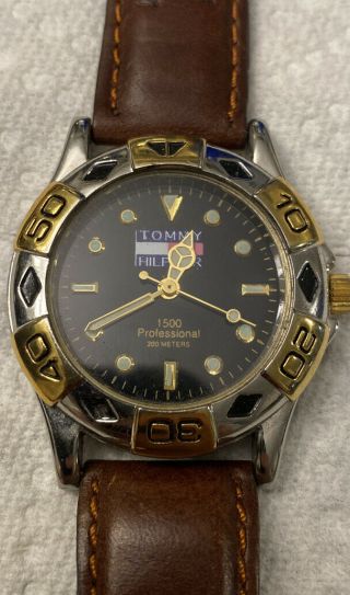 Tommy Hilfiger 1500 Professional 200 Meters Vintage Watch