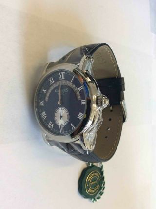 Limited Edition Gamages Split Date Automatic Steel Designer Watch