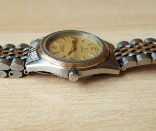 Ladies Vintage 1982 Stainless Steel Omega Seamaster Quartz Wrist Watch 3