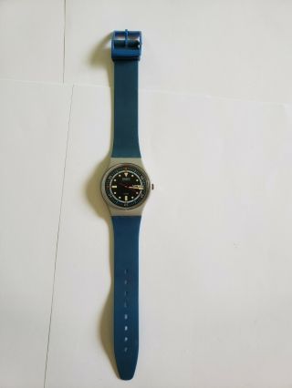 1985 Swatch Watch Gm701 Calypso Diver