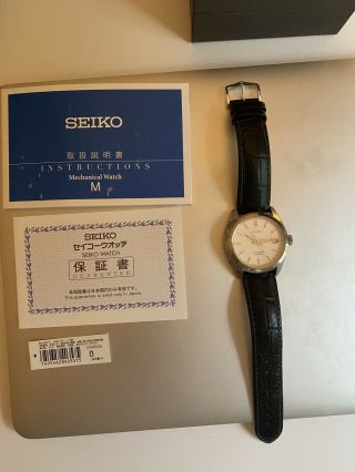 Seiko Sarb035 Watch,  White Dial,  Full Kit,  Incl Black Croc Strap