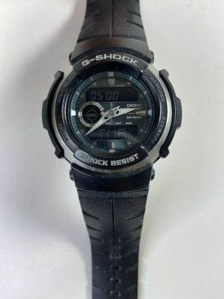 Casio G - Shock Street Rider Mens Black Strap Watch 3750 G - 300