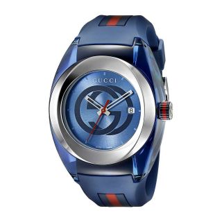 Gucci Sync Sport Rubber Band Xxl Stainless Steel G - Timeless Watch Authentic