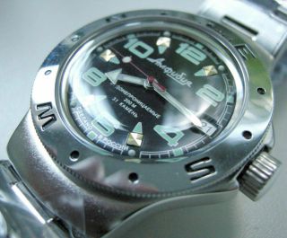 Vostok Russian Amphibian Military Automatic Diving Watch 060334 2
