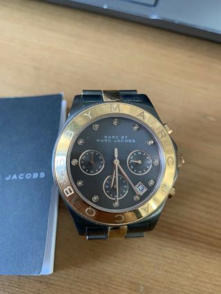 Mens Watch Unisex Watch Marc Jacobs Watch Silver And Gold Watch