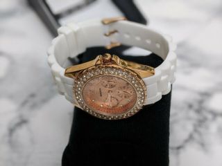 Sekonda Womens Analogue Classic Quartz Watch With Silicone Strap 4663 Rrp £99