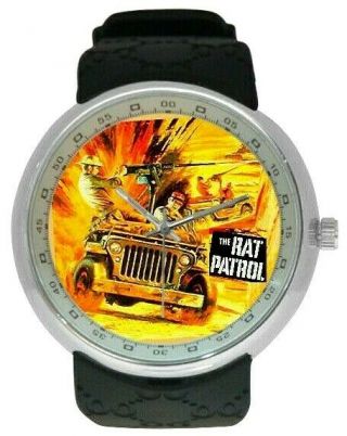 The Rat Patrol Tv Show Watches Vintage Posters On A Watch
