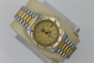 Tag Heuer 964.  013 Gold 2000 We1220 Wk1220 Ss Watch Womens Mens Midsize Sport