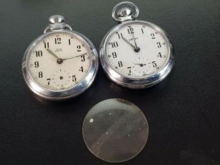 Dealers Joblot Vintage Smiths Pocket Watch Mechanical Wind Up