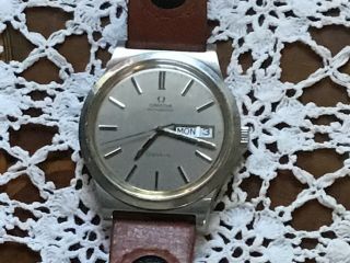 Vintage Mens Omega Geneve Automatic Watch Day/date Function