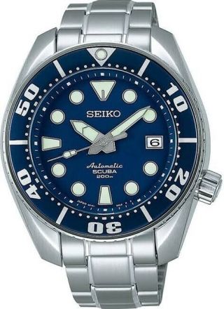 OEM Seiko SUMO SBDC033 Blue Dial Only 3