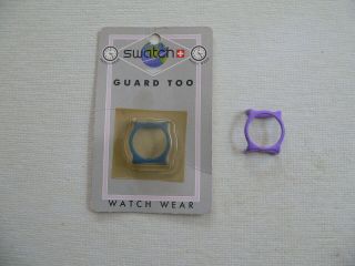 Swatch Blue And Purple 2 Guards Small For Ladies 25mm Face Swatches