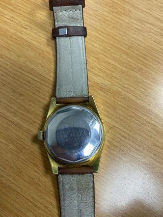 Vintage Mens Tissot Automatic Seastar PR 516 GL Gold Plate Wristwatch 2