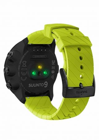 Suunto 9 GPS Sports Watch,  Lime,  Long Battery Life and Wrist - Based Heart Rate 3