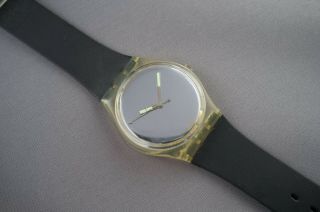 Swatch Gk104 Snowwhite With Case From 1987