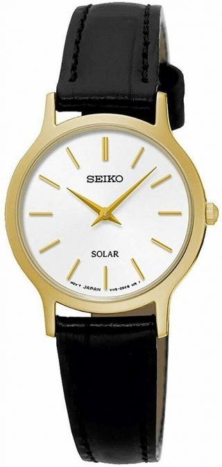 Seiko " Solar " Gents Wristwatch - Uk Stock - - With Papers