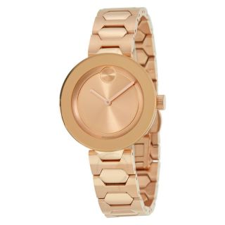 Movado Bold 3600387 Rose Gold Stainless Steel Women 