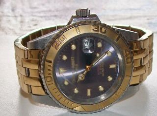 Charles Hubert Paris 3514ge 21 Jewel Automatic Wrist Watch
