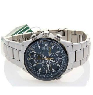 Citizen Eco - Drive 43mm Stainless Steel Men ' s Wristwatch - Silver 3