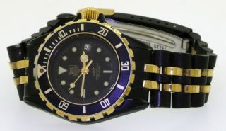 Tag Heuer 1000 Professional 980.  028n 2 - Tone Black & Gold Ss Quartz Ladies Watch