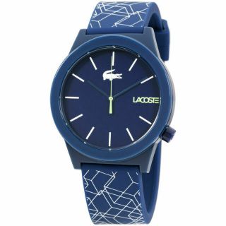 Lacoste Unisex - Adult Analogue Classic Quartz Watch With Silicone Strap 2010957