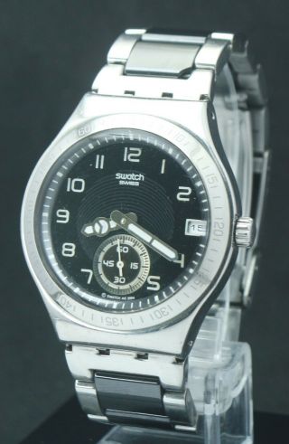 100 Swatch Irony Sub - Second Quartz Men Wrist Watch