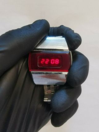 Elektronika 1,  " Pulsar ",  " Terminator " First Soviet Led Quartz Digital Watch Ussr