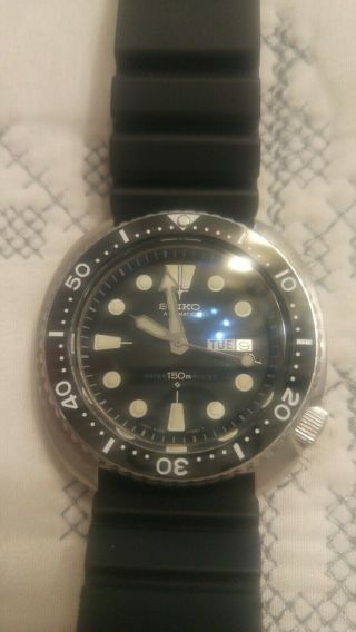 Vintage Seiko Turtle 6309 - 7049 Automatic Dive Watch,  Needs Work.