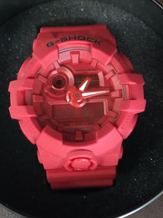 Casio G - Shock Ga - 735c - 4 Red Out 35th Anniversary Limited Edition