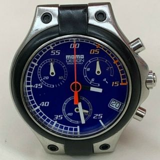 Momo Design Made In Italy Chronograph Speed Md - 014 Stainless Steel Case