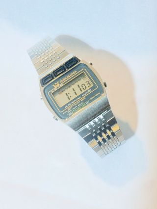 Vintage Ambassador Melody Men’s Lcd Alarm Chronograph Digital Wrist Watch (117m)