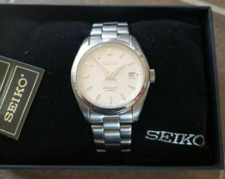 Seiko Sarb035 Men’s Automatic Watch Off White/cream Dial,  6r15 Movement