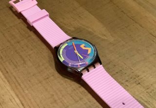 Swatch Stormy Weather Gv100 Gent 34mm ‘not So Fun’
