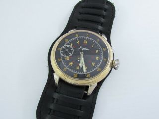 Junghans Waffen Zz M - B Division German Army Wwii Vintage Germany Men 