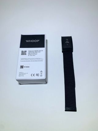 Replacement Whoop Strap 3.  0,  Black Clasp Proknit Onyx