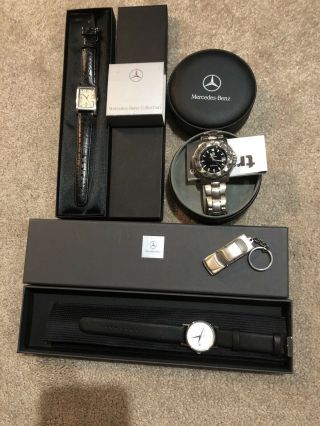 Mercedes - Benz Watches And Key Ring
