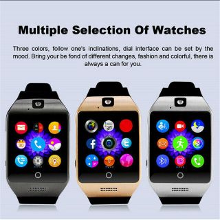Android Phone Smart Watch Camera Bluetooth Sim Card Wristwatch Wearable Devices