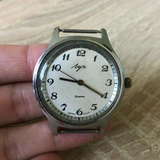 Watch Luch 23 Jewels 2209 Vintage Wristwatch Rare Soviet Russia Ussr Sssr