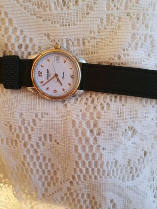 Men/s Tissot " Seastar " Watch.  Swiss Made (eta) 7 Jewels Quartz.  Dial.