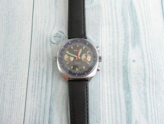 Poljot Sturmanskie Cal.  3133 Vintage Russian Soviet Wristwatch Ussr Chronograph